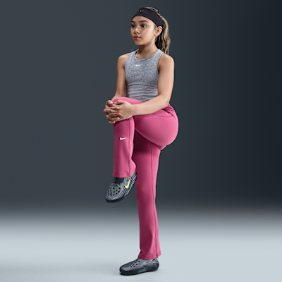 Nike One Girls' Dri-FIT Flared Leggings. Nike.com